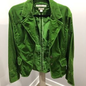 Tommy Hilfiger Green Corduroy Jacket Large